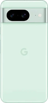 Google Pixel 8 mint grønn bakside