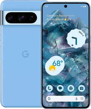 Google Pixel 8 Pro blauw overzicht