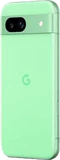 Google Pixel 8a aloe grön tillbaka vänster sida