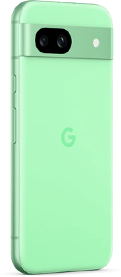 Google Pixel 8a grön tillbaka höger sida