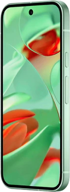 Google Pixel 9 grøn front højre side