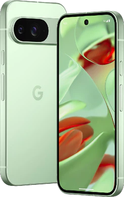 Google Pixel 9 grøn oversigt