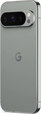 Google Pixel 9 Pro groen achterkant linkerzijkant