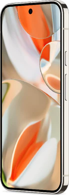 Google Pixel 9 Pro XL geel voorkant rechterzijkant