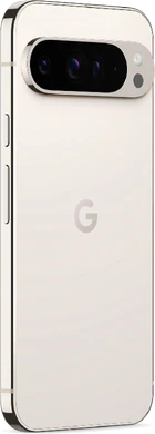 Google Pixel 9 Pro XL geel achterkant rechterzijkant