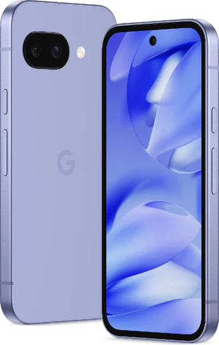 Google Pixel 9a iris paars overzicht Google Pixel 9a iris paars overzicht