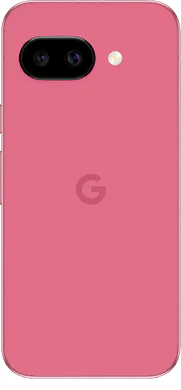 Google Pixel 9a peony pink achterkant