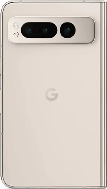 Google Pixel Fold weiß Rückseite