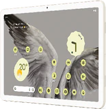 Google Pixel Tablet wit voorkant rechterzijkant