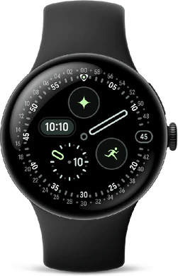 Google Pixel Watch 4 41mm noir noir band