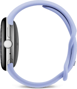 Google Pixel Watch 4 41mm argent bleu band à droite