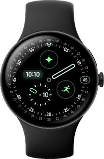 Google Pixel Watch 4 45mm Band Black