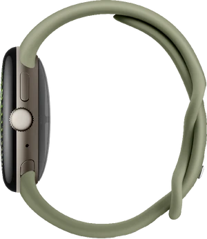 Google Pixel Watch 5 41mm groen rechterzijkant