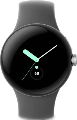Google Pixel Watch zwart voorkant