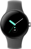 Google Pixel Watch zilver voorkant