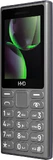 HMD 110 4G grijs titanium voorkant rechterzijkant