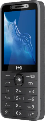 HMD 215 4G nero copertina frontale lato destro