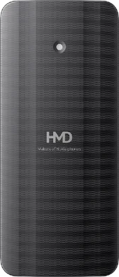 HMD 215 4G nero indietro
