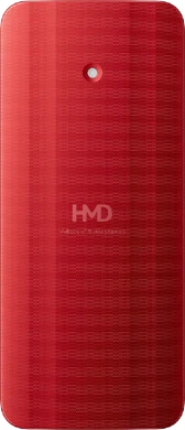 HMD 215 4G rosso indietro