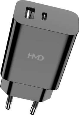 HMD Dual Port Wall Charger 30W nero