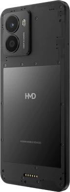 HMD Fusion zwart achterkant linkerzijkant