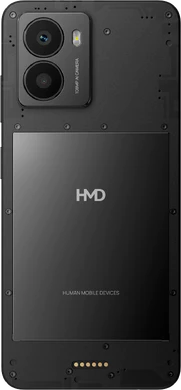 HMD Fusion X1 zwart achterkant