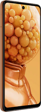 HMD pulse plus oranje voorkant linkerzijkant