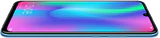 Honor 10 Lite blauw voorkant gedraaid