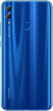 Honor 10 Lite blauw achterkant