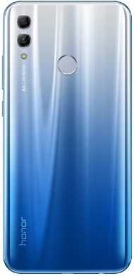 Honor 10 Lite sky blauw achterkant