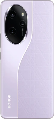 Honor 100 Pro paars achterkant
