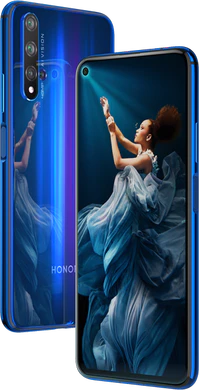 Honor 20 azul visión general