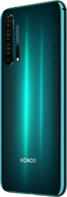 Honor 20 Pro azul volver lado izquierdo