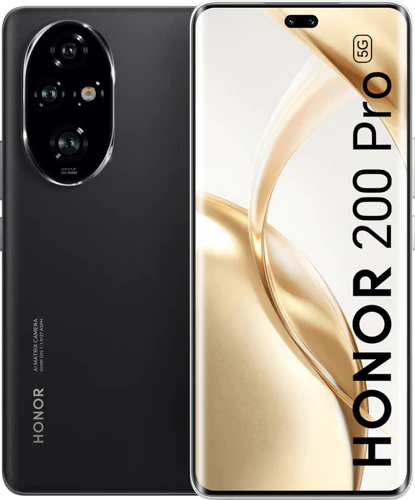 Honor 200 Pro zwart overzicht