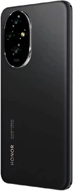 Honor 200 Pro sort bagside venstre side