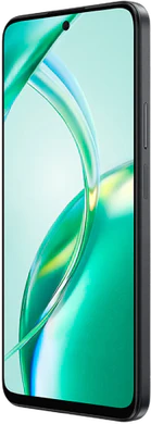 Honor 200 Smart zwart voorkant rechterzijkant