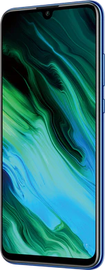 Honor 20e blue front right side