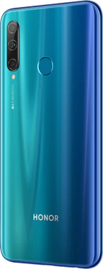 Honor 20e blue back left side