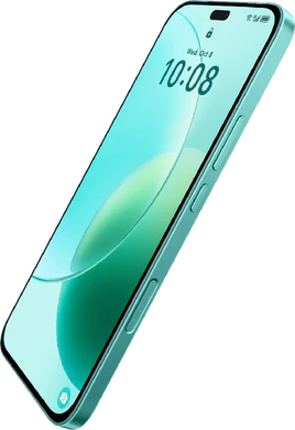 Honor 400 Lite grøn front højre side skæv