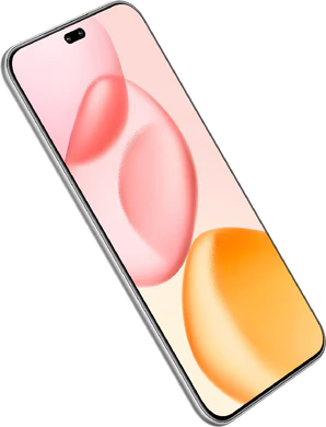 Honor 400 Pro grå front vänster sida snett