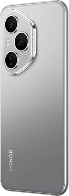 Honor 400 Pro grå tillbaka vänster sida