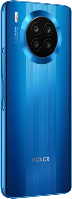 Honor 50 Lite blu indietro lato destro