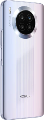 Honor 50 Lite argento indietro lato destro