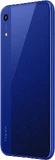 Honor 8A blauw achterkant linkerzijkant