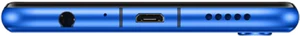 Honor 8X blauw onderkant