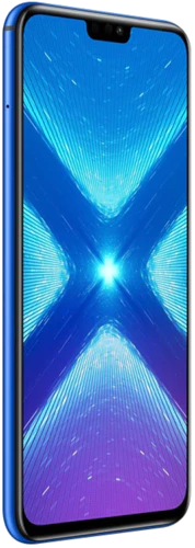 Honor 8X blue front left side