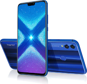 Honor 8X blauw overzicht
