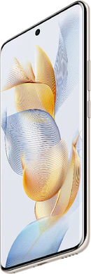 Honor 90 silver front right side bottom