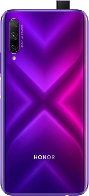 Honor 9X Pro púrpura volver abierto