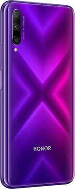 Honor 9X Pro púrpura volver lado derecho